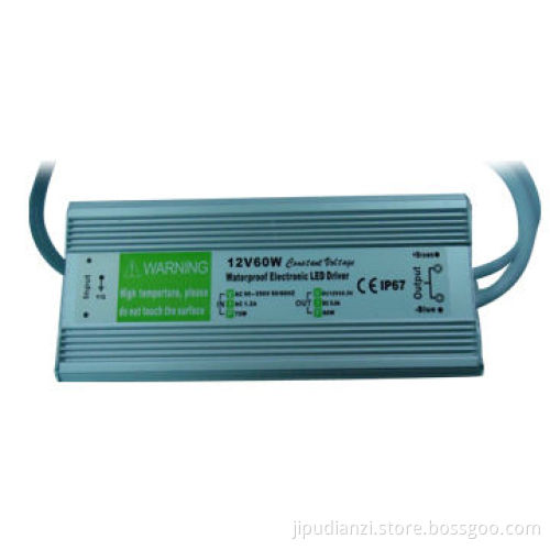 High power 5A/60W/220/12V power supply